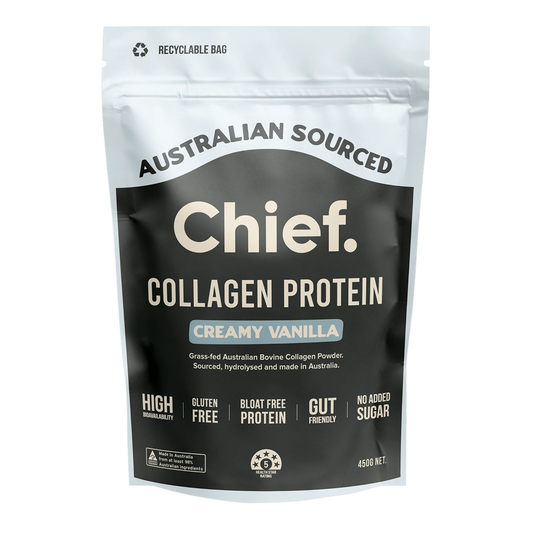 Chief Creamy Vanilla Collagen Protein